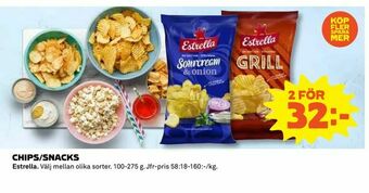 Coop Konsum Chips/snacks erbjuda