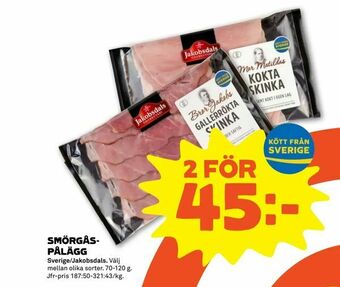 Stora Coop Smörgåspålägg erbjuda