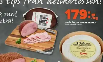 Småländsk dacke skinka