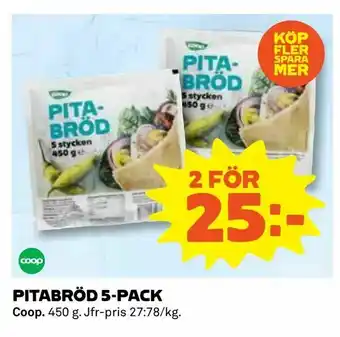 Pitabröd 5-pack