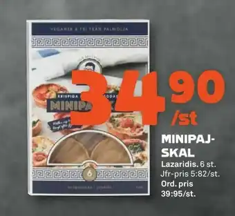 Minipaj- skal