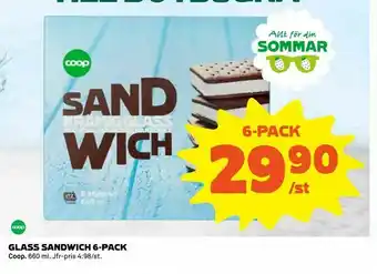 Glass sandwich 6-pack