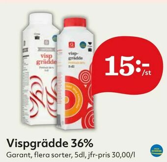 Hemköp Vispgrädde 36% erbjuda