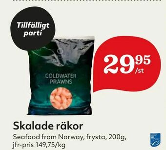 Hemköp Skalade räkor erbjuda