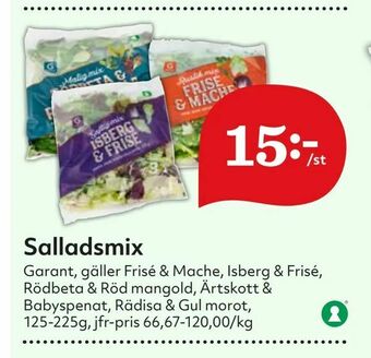 Hemköp Salladsmix erbjuda