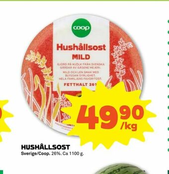 Stora Coop Hushållsost erbjuda