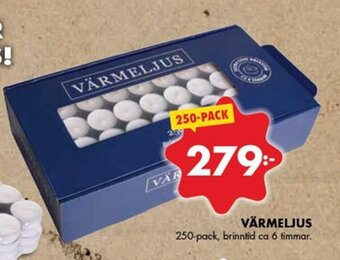 ÖoB Värmeljus erbjuda