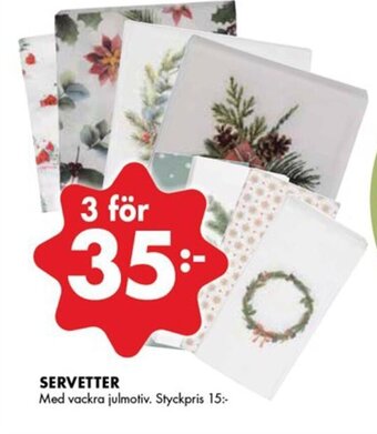 ÖoB Servetter erbjuda