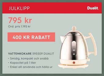Electrolux Home Vattenkokare erbjuda