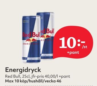 Hemköp Energidryck erbjuda