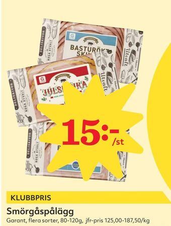 Hemköp Smörgåspålägg erbjuda