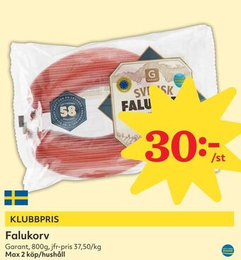 Hemköp Falukorv erbjuda