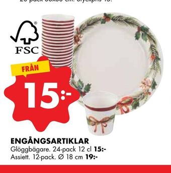 ÖoB Engångsartiklar erbjuda