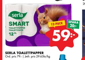 ÖoB Serla toalettpapper erbjuda