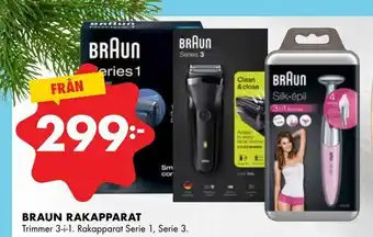 ÖoB Braun rakapparat erbjuda