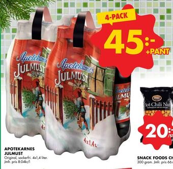ÖoB Apotekarnes julmust erbjuda