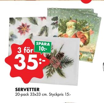 ÖoB Servetter erbjuda