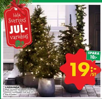 ÖoB Ljusslinga erbjuda
