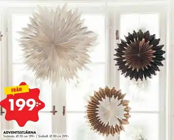 ÖoB Gevalia adventsstjärna erbjuda