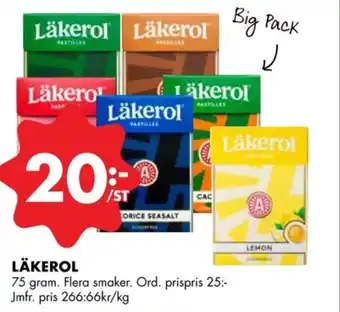 ÖoB Licorice seasalt halstabletter erbjuda