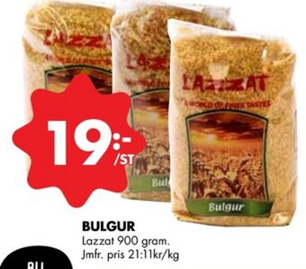 ÖoB Lazzat bulgur erbjuda
