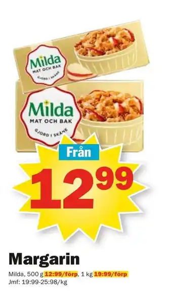 MIlda Margarin 500g