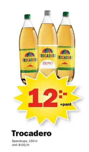 Pekås Spendrups Trocadero 150cl erbjuda