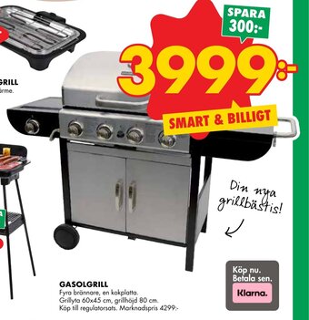 ÖoB Gasolgrill erbjuda