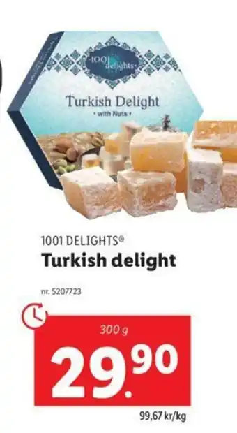 1001 Delights Turkish delight 300g