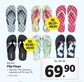 Lidl Mistral Flip Flops erbjuda