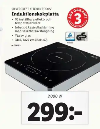 Lidl Silvercrest Kitchen Tools 2000W erbjuda