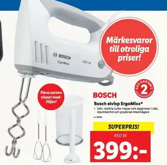 Bosch Elvisp ErgoMixx 450W