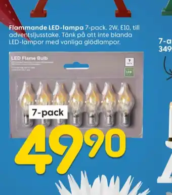 Rusta Smart led lampor erbjuda