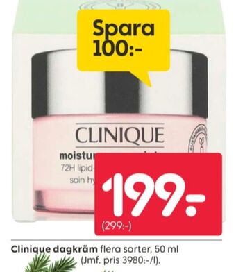 Rusta Clinique ansiktskräm erbjuda