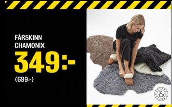 Mio Fårskinn Chamonix erbjuda