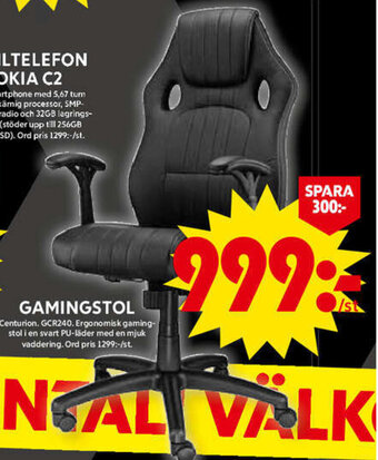 ICA Maxi Gamingstol erbjuda