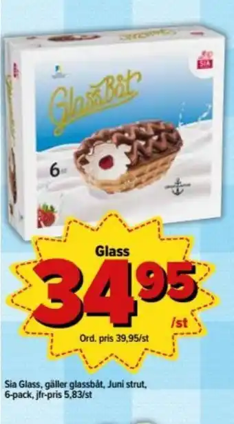 Sia Glass 6-pack