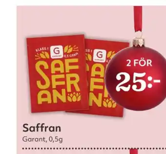 Hemköp Garant saffran erbjuda
