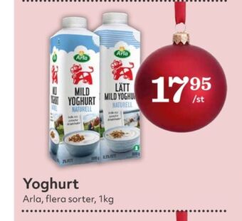 Hemköp Arla yoghurt erbjuda