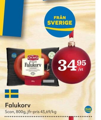 Hemköp Scan falukorv erbjuda