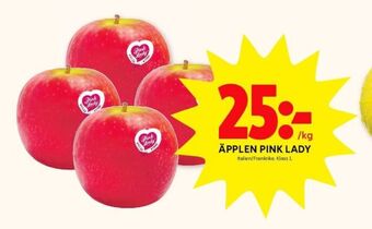 ICA Kvantum Pink lady äpplen erbjuda