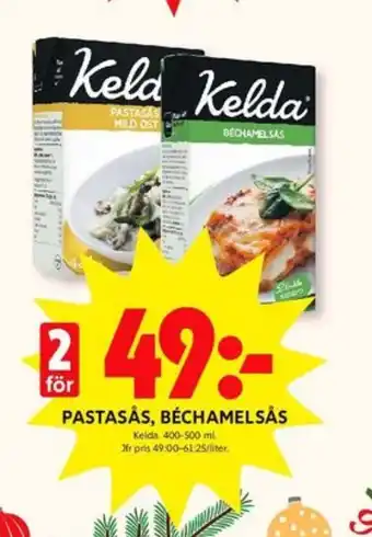 ICA Kvantum Kelda pastasås erbjuda