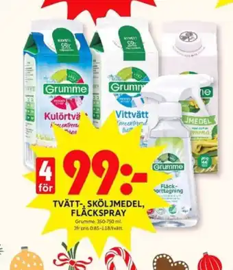 Grumme sköljmedel