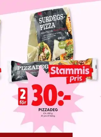 ICA Kvantum Ica pizzadeg erbjuda