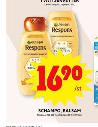 ICA Maxi Respons balsam erbjuda