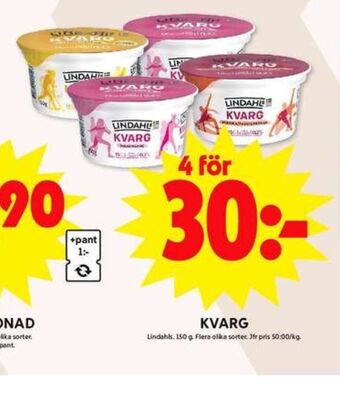 ICA Maxi Lindahls kvarg erbjuda