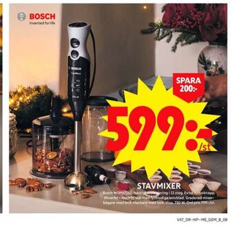 ICA Maxi Bosch stavmixer erbjuda