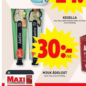 ICA Maxi Kavli mjukost erbjuda