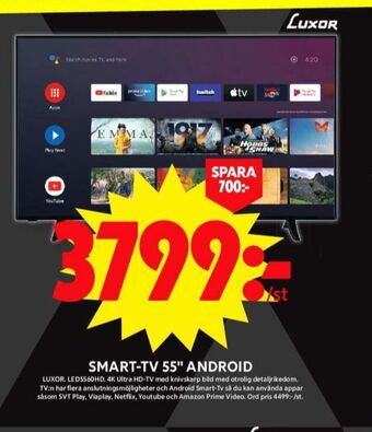 ICA Maxi Luxor tv erbjuda