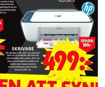 ICA Maxi Hp printer all-in-one erbjuda